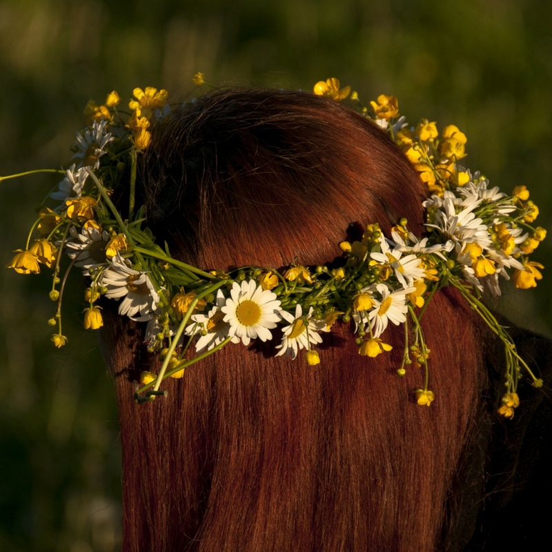 Make a Flower Chain_Crown